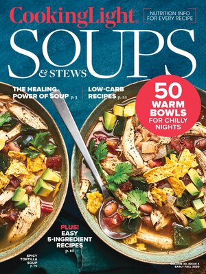 cover image of Cooking Light Soups & Stew